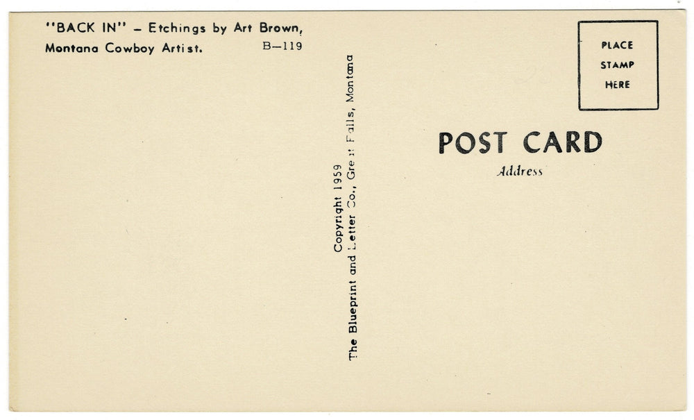 Vintage postcard.