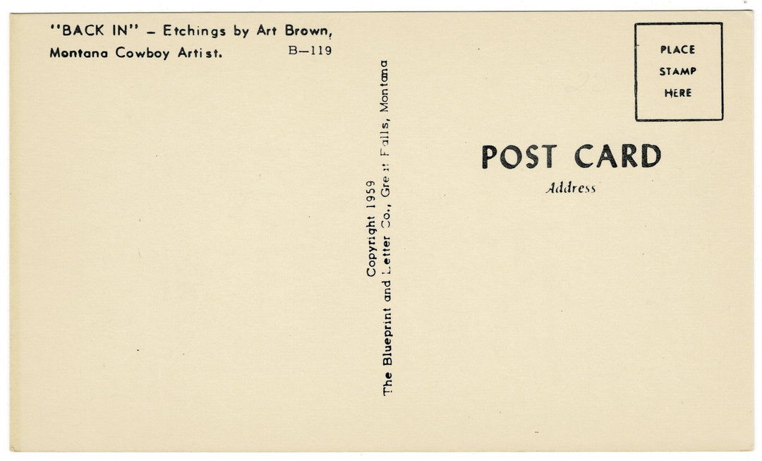 Vintage postcard.