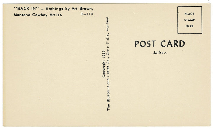 Vintage postcard.