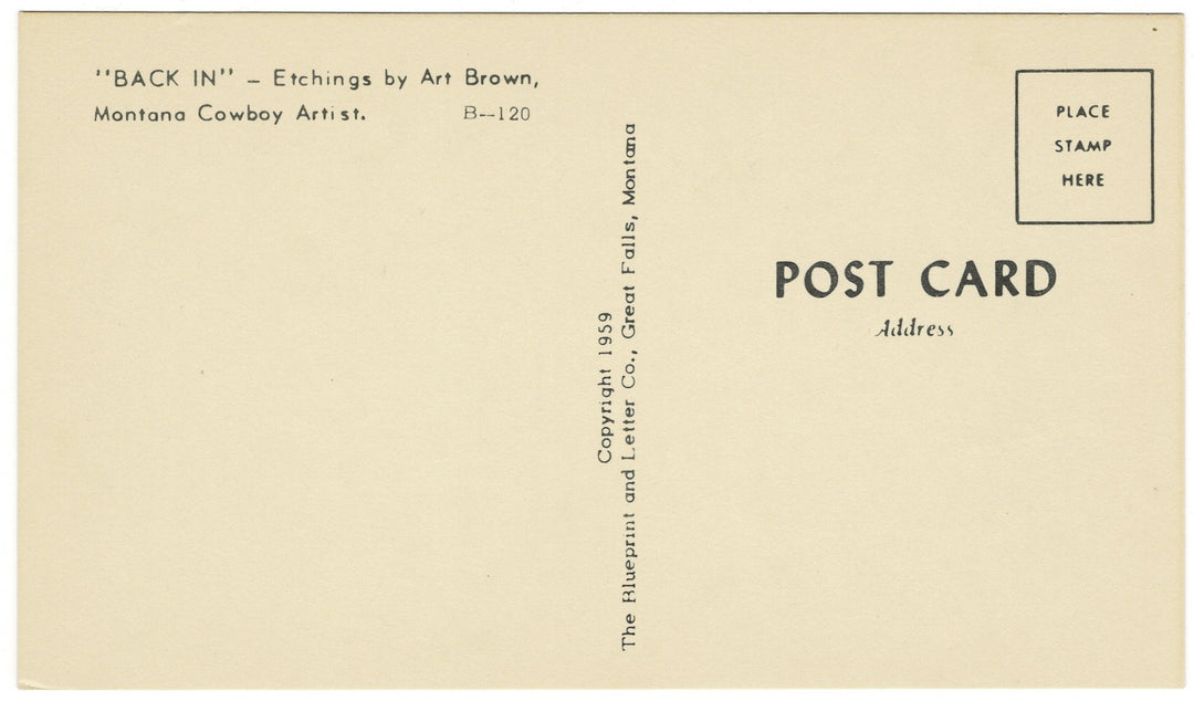 Vintage postcard.