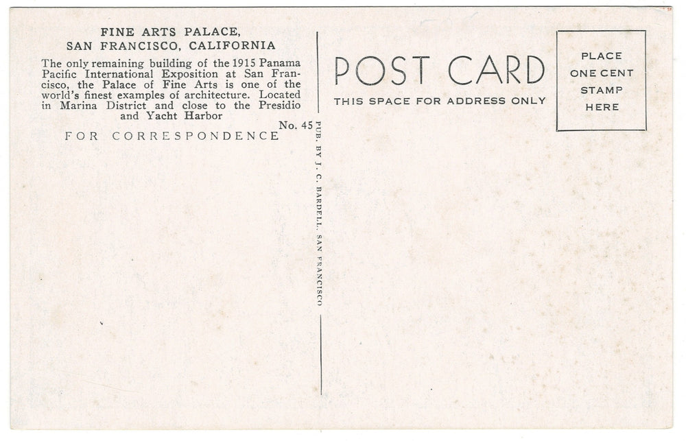 Vintage postcard.