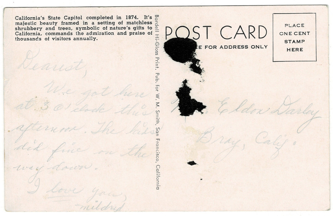 Vintage postcard.