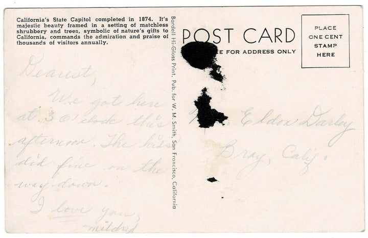 Vintage postcard.