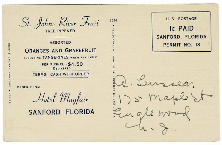Vintage postcard.