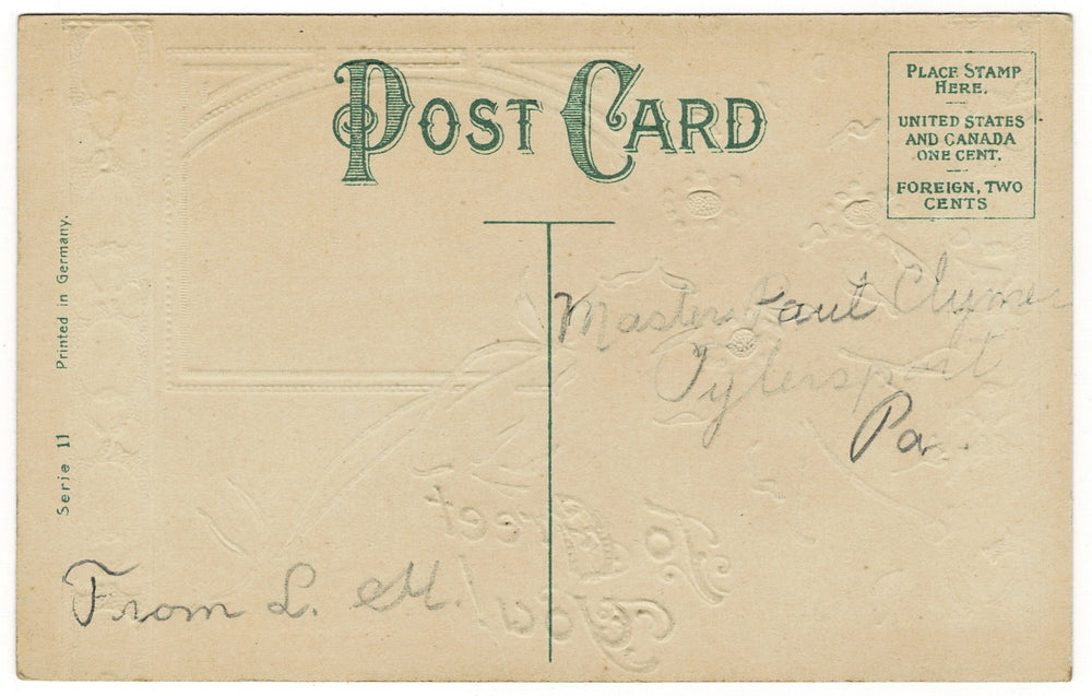 Vintage postcard.