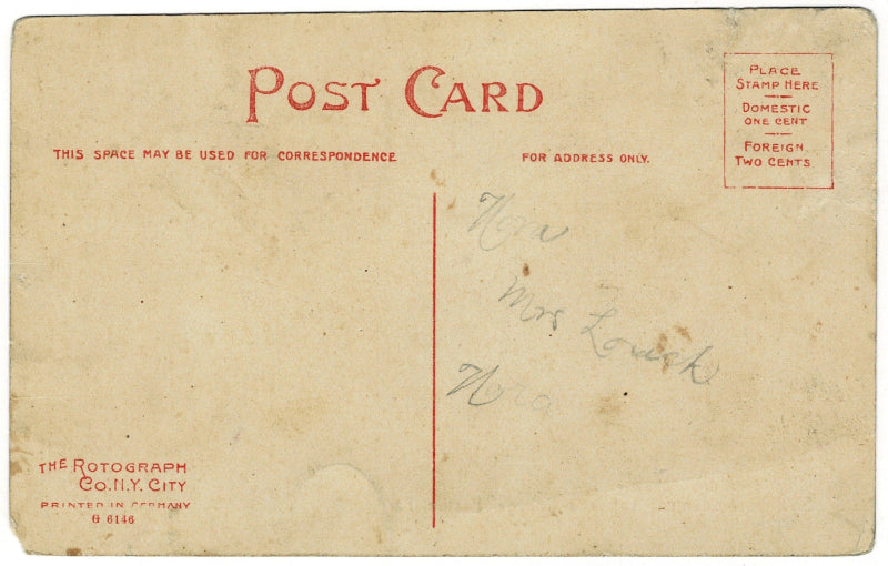 Back of postcard.