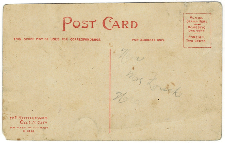 Back of postcard.