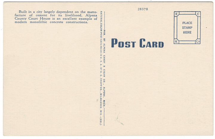 Vintage postcard.