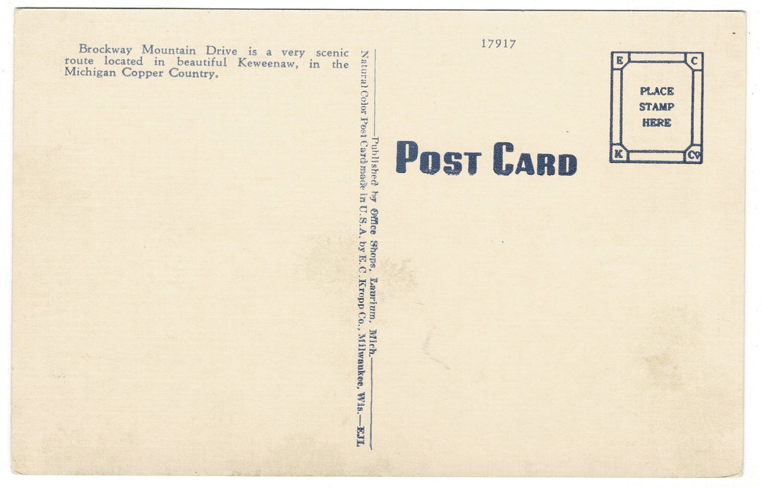Vintage postcard.