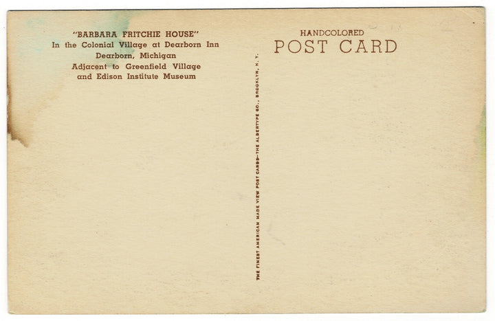 Vintage postcard.