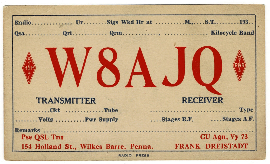 rare qsl cards Understanding Cards: A Radio Enthusiast's Guide Radioddity Lot of 5 Rare 1935