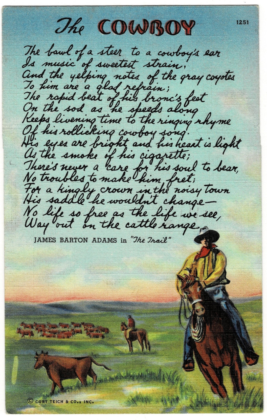 Vintage postcard.
