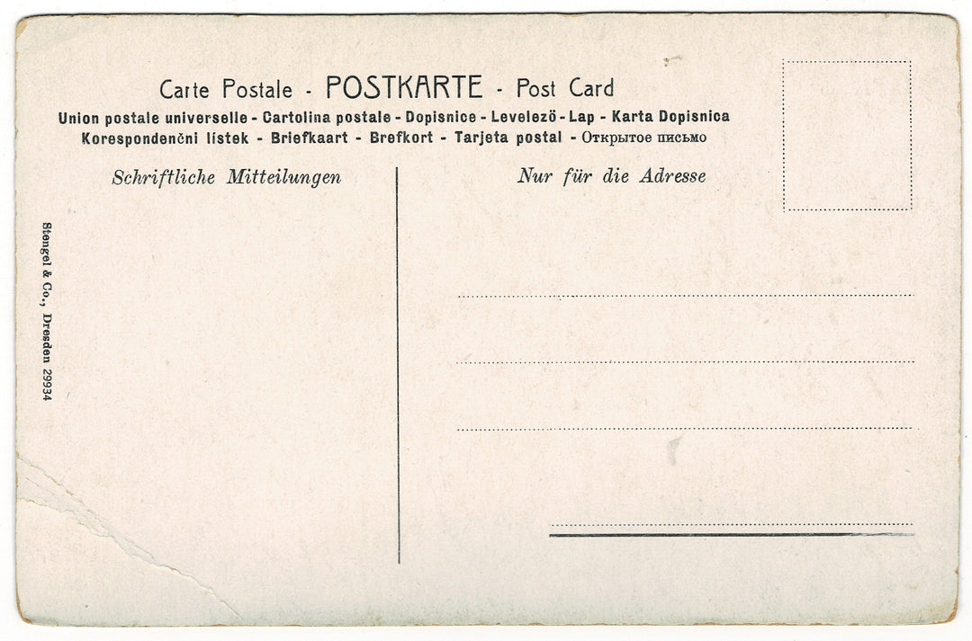Vintage postcard.