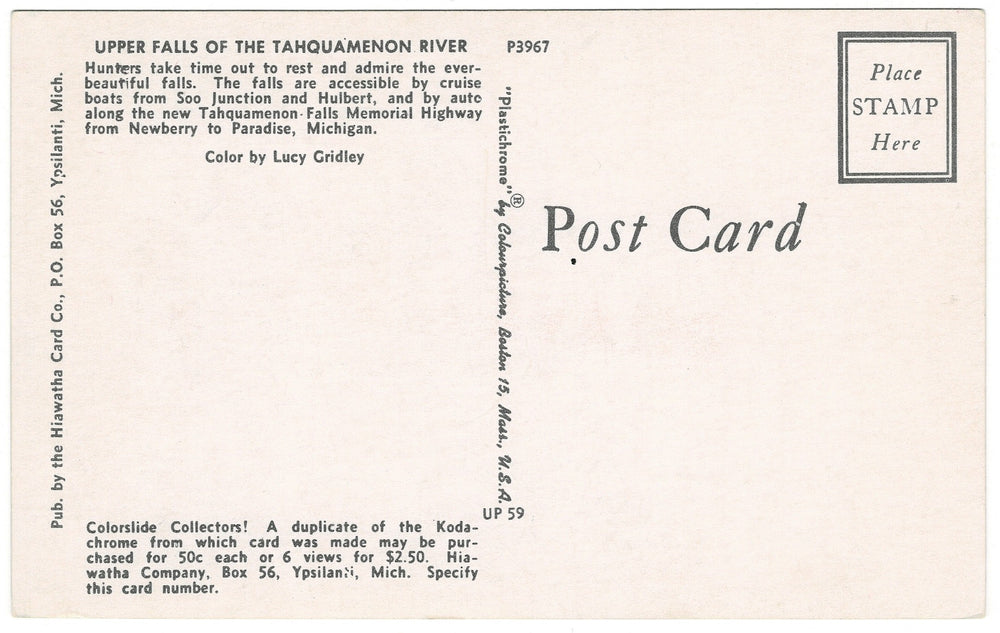 Vintage postcard.