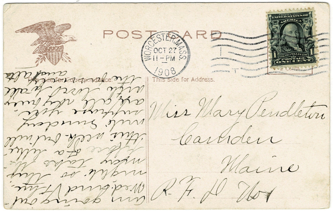 Vintage Postcard.