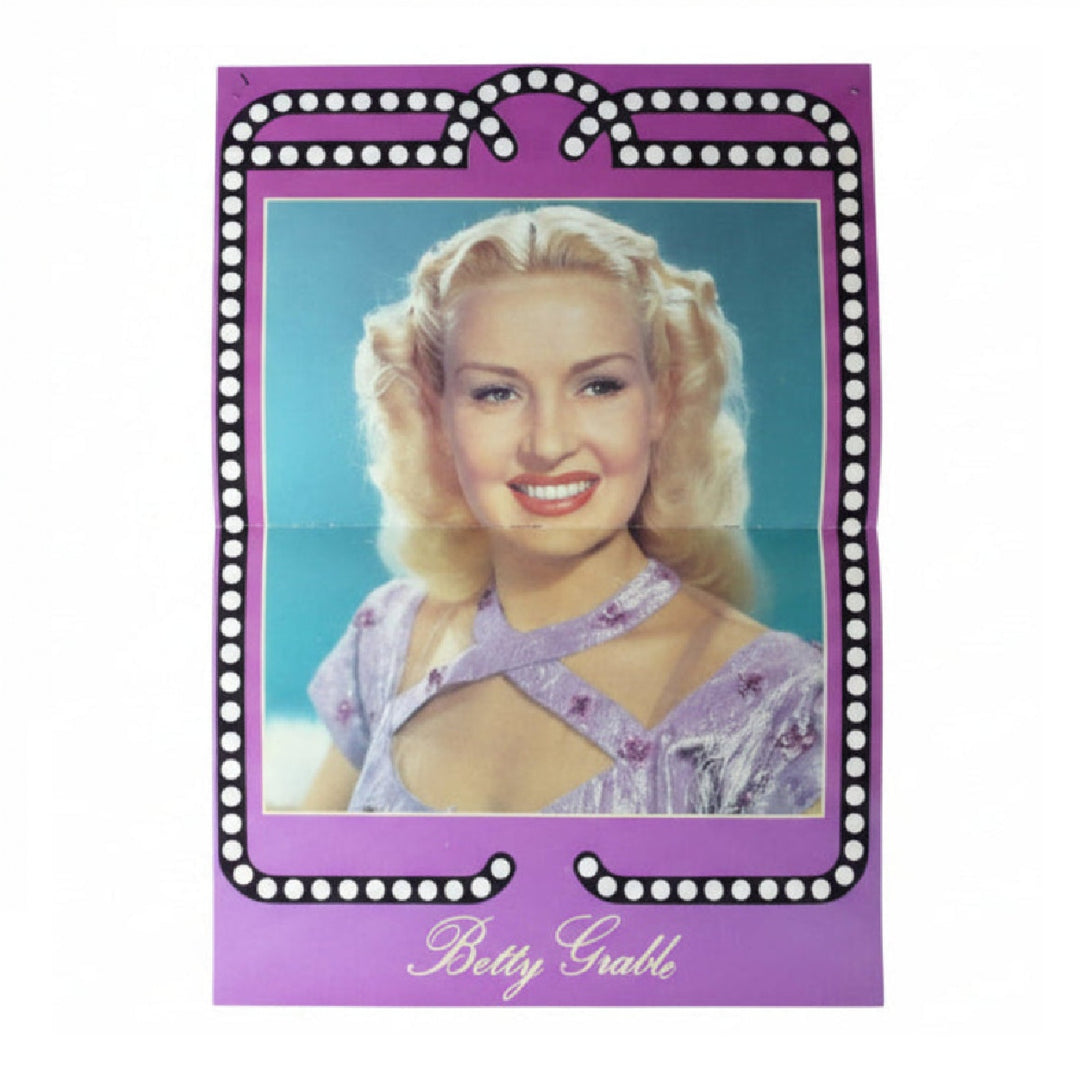 Betty Grable Magazine Centerfold Poster