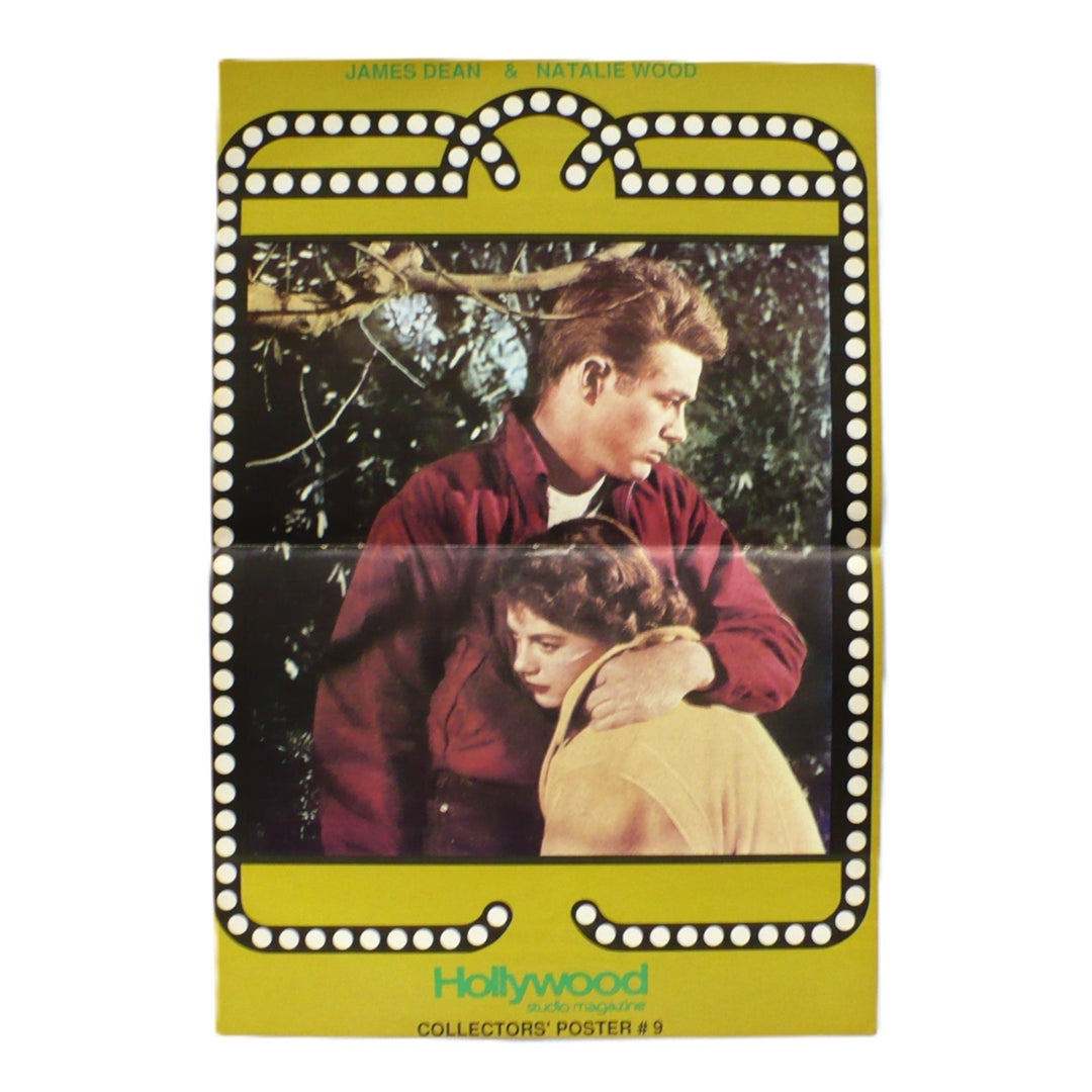Rebel Without A Cause Poster Featuring James Dean and Natalie Wood.