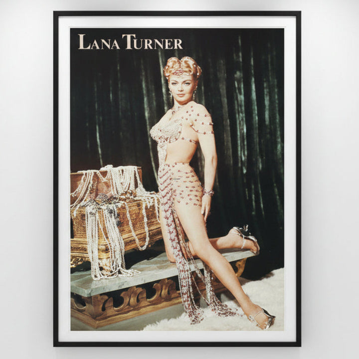 Vintage Lana Turner in The Prodigal Centerfold Poster.