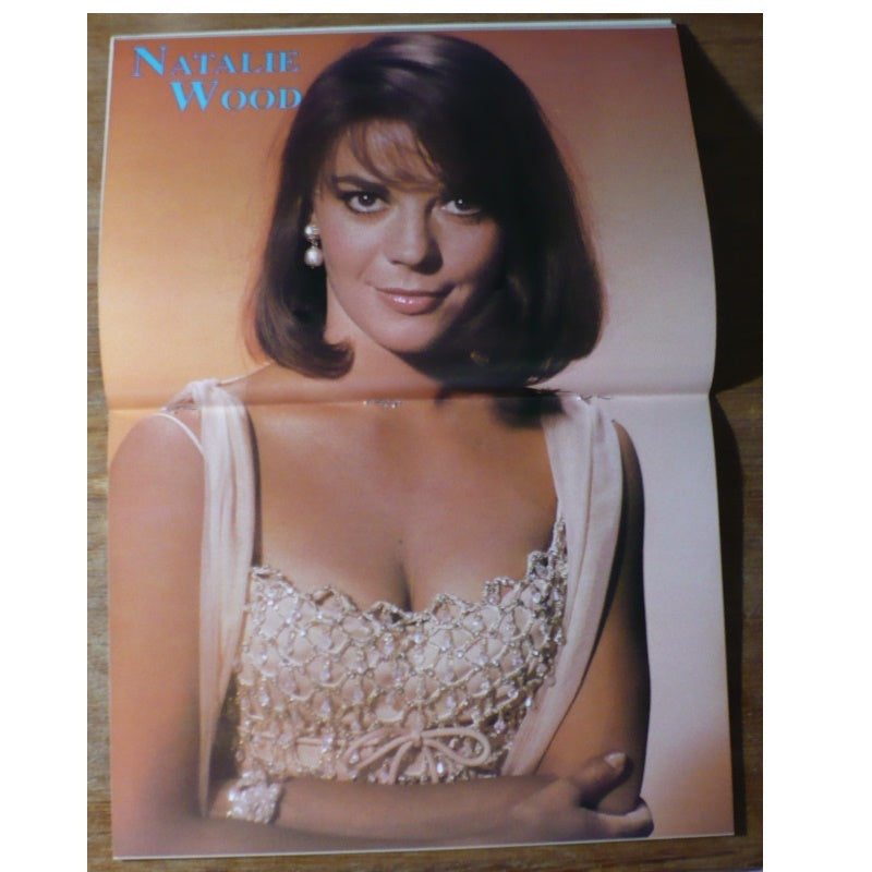 Natalie Wood Centerfold Love w/ Proper Stranger Poster