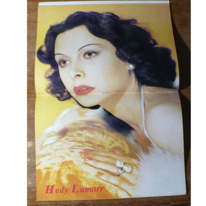 Hedy Lamarr Centerfold Poster