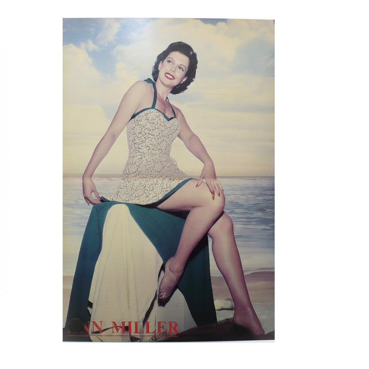 Ann Miller Publicity Centerfold Poster.