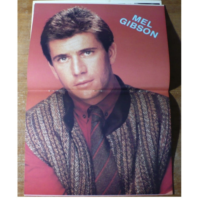 Mel Gibson Centerfold Poster.