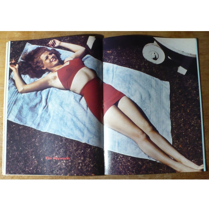 Rita Hayworth Pin-up Centerfold Poster.