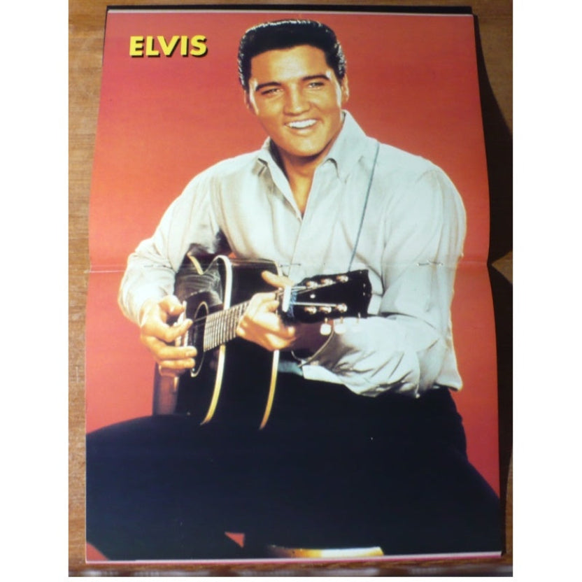 Elvis Presley Centerfold Poster.