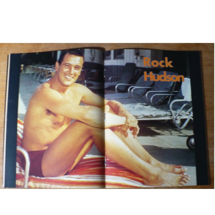 Vintage Rock Hudson Centerfold Poster.