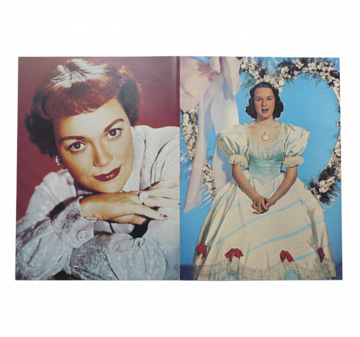 Reverse of centerfold is a full page poster of Jane Wyman and a full page poster of Deanna Durbin.
