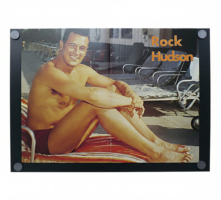 Rock Hudson Swimsuit Centerfold Poster
