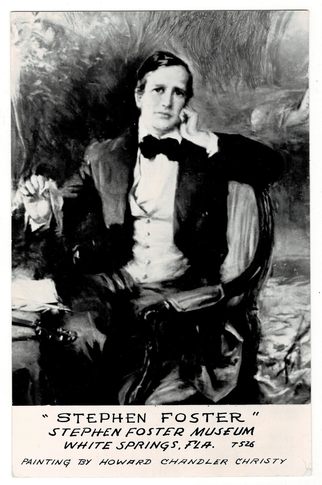 1950 Stephen Foster Museum, White Springs, Florida Vintage Postcard.