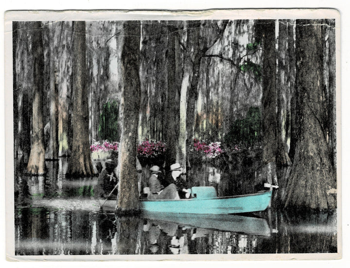 1932 Cypress Gardens in Charleston, South Carolina Vintage Postcard.