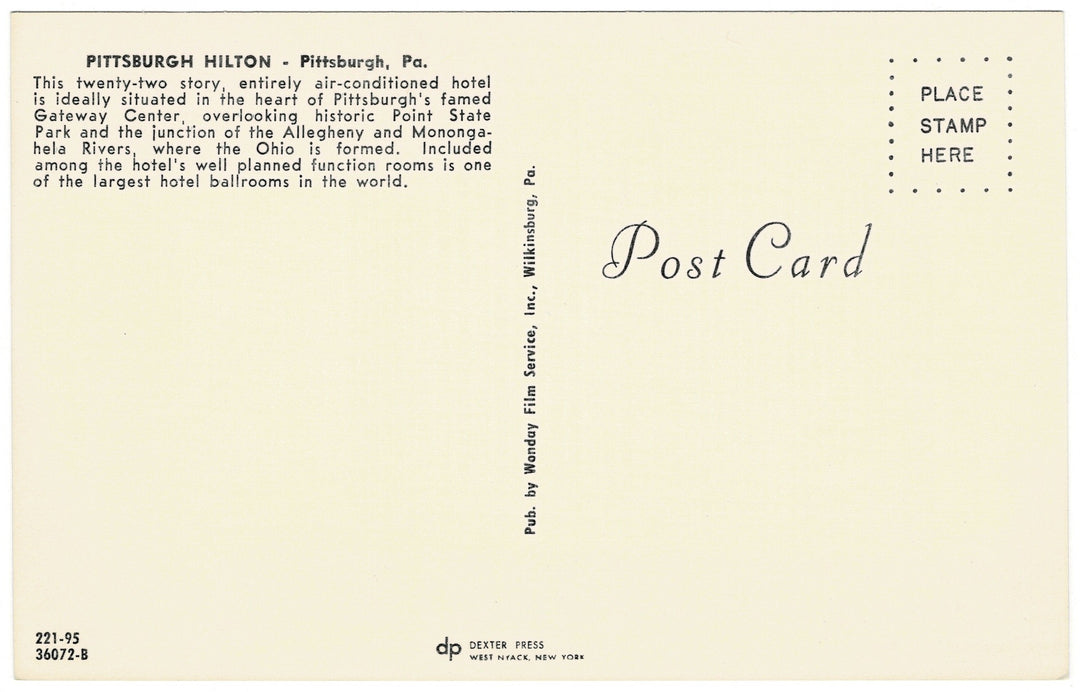 Vintage Postcard.