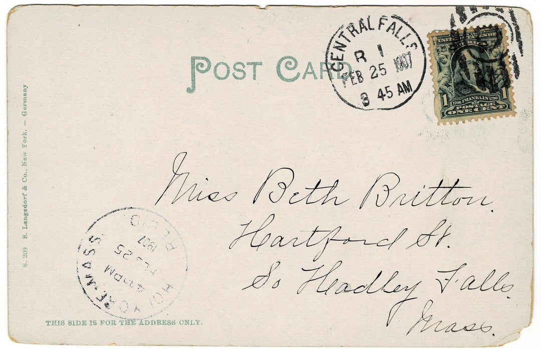 Vintage Postcard.