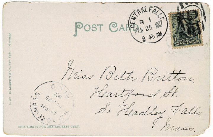 Vintage Postcard.