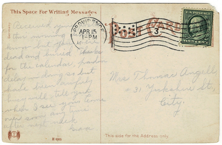  Vintage Postcard.