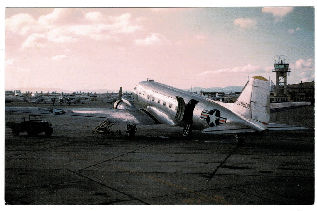 2000s Douglas C-47 Vintage Postcard.