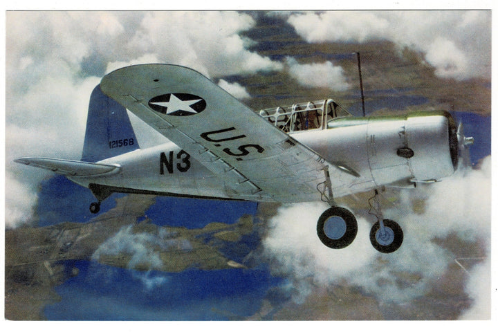 2000s Vultee BT-13 Valiant Vintage Postcard.