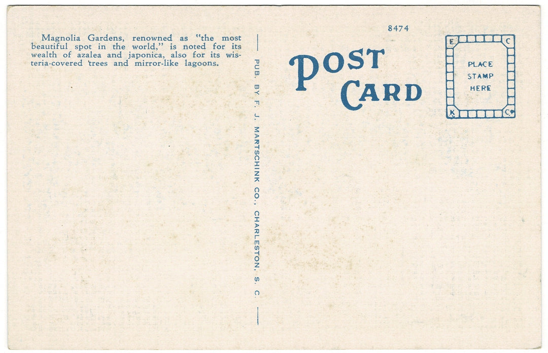 Vintage Postcard.