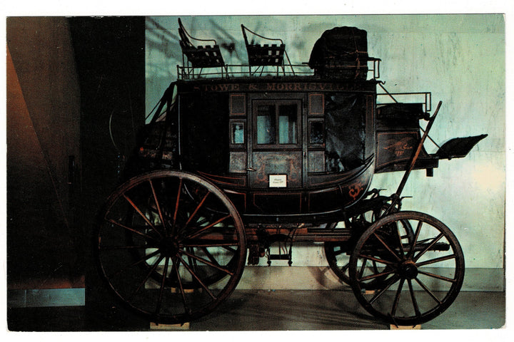  1960s Concord Stagecoach Vintage Postcard.
