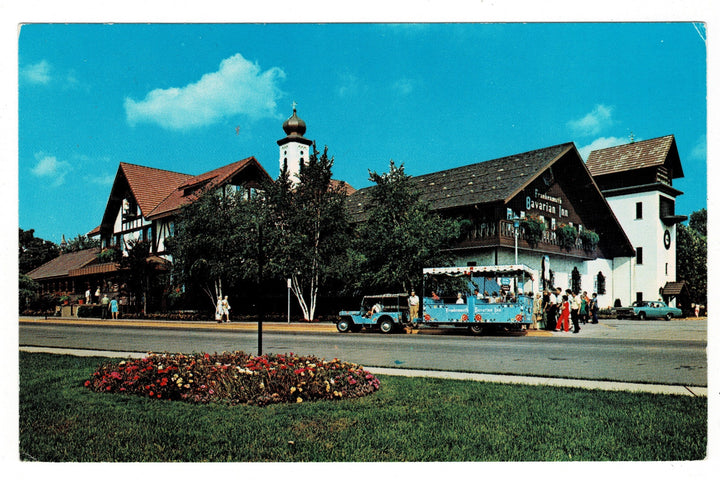 1977 Frankenmuth Bavarian Inn, Michigan Vintage Postcard.