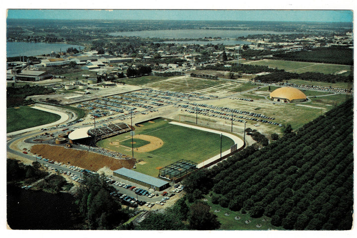 1960s Chain O’ Lakes Ball Park, Winter Haven, Florida Vintage Postcard.