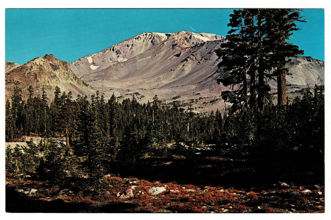 1959 Mount Shasta from Panther Meadows, California.