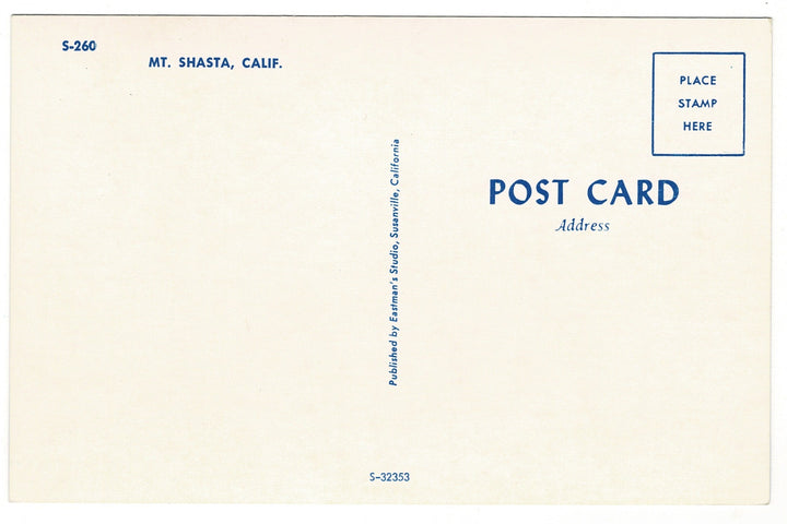 1959 Mount Shasta from Panther Meadows, California.