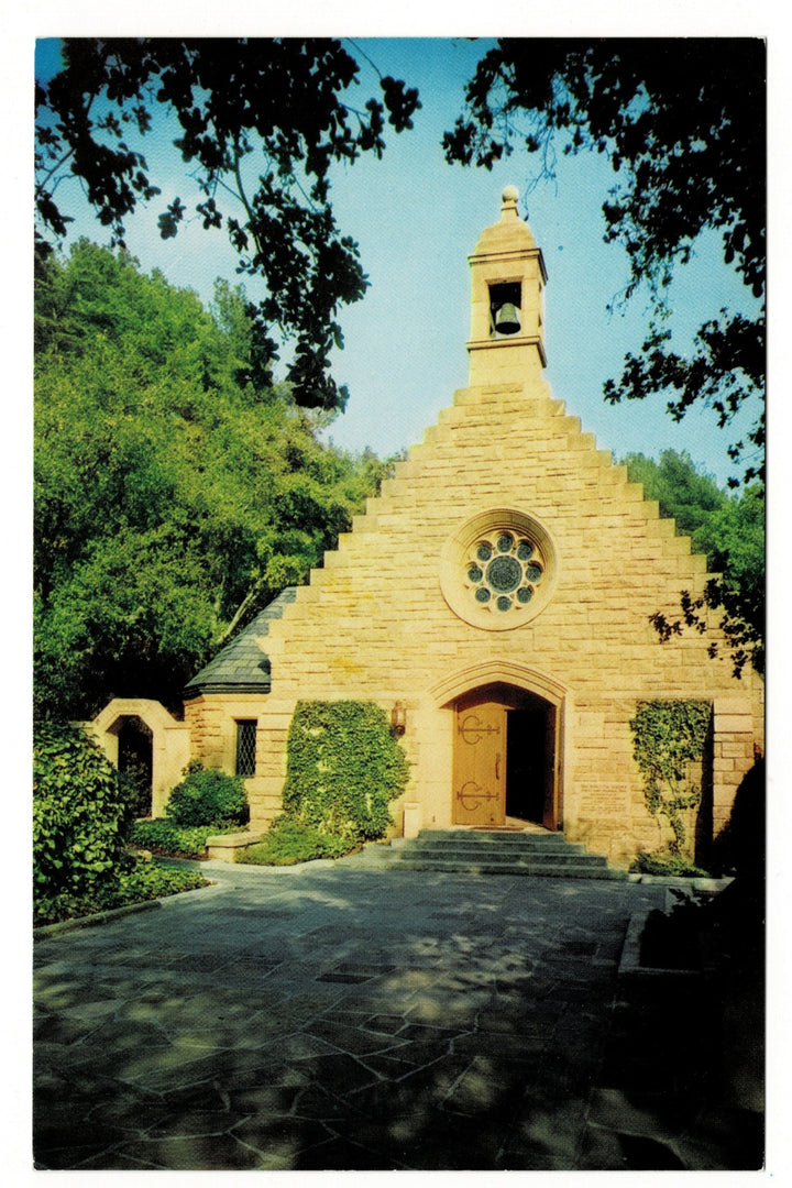 1950s Wee Kirk o’ the Heather Forest Lawn Glendale CA Vtg Postcard.