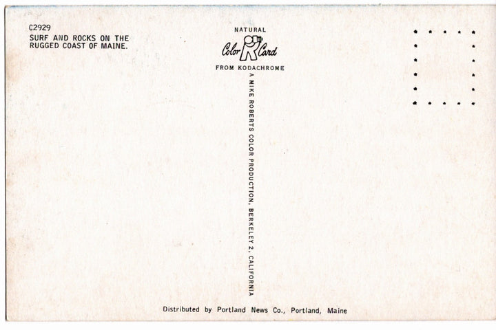 1950s Casco Bay Portland Maine Vintage Postcard