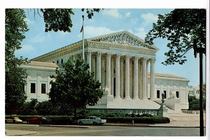 1950s United States Supreme Court in Summer Light Vintage Postcard.