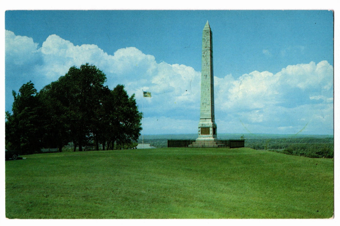 1950 Oriskany Battlefield Monument Oneida County NY Vintage Postcard.
