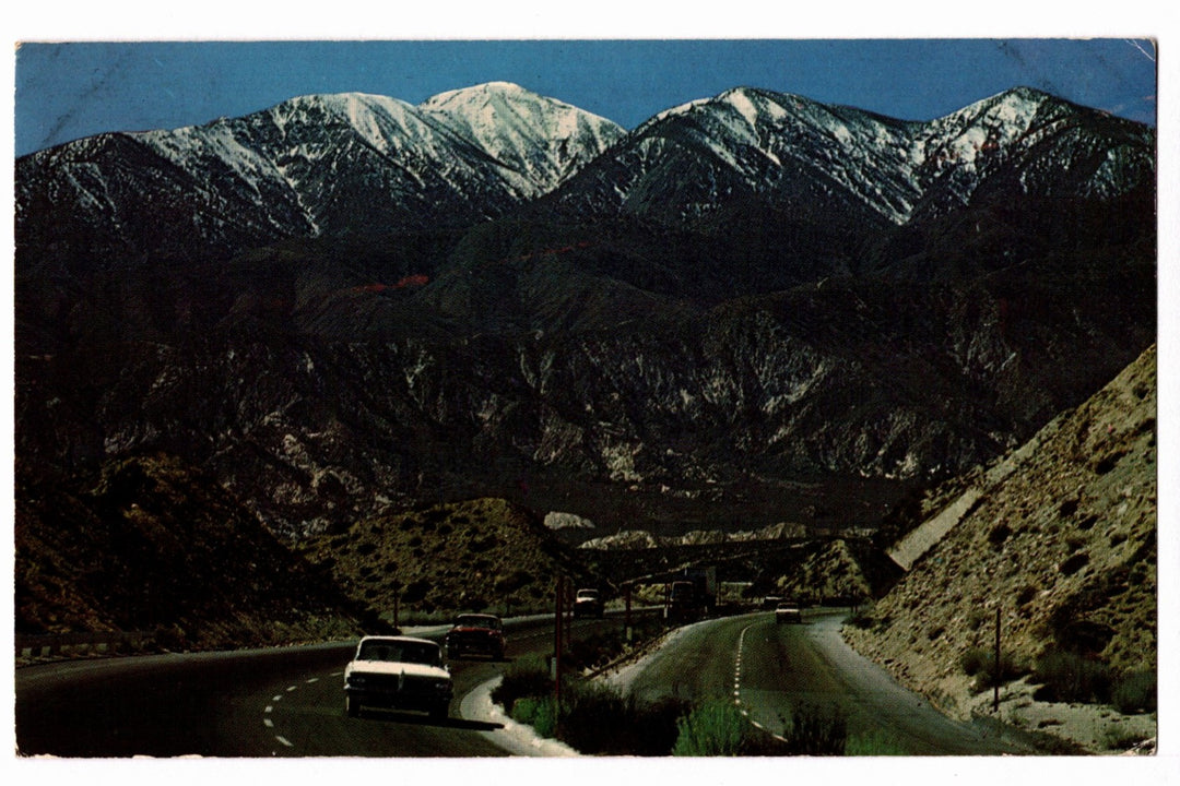 1972 Cajon Pass, Gateway to Southern California Vintage Postcard.